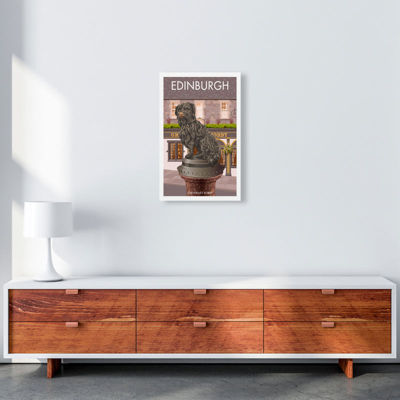 Edinburgh Art Print by Stephen Millership A3 Canvas