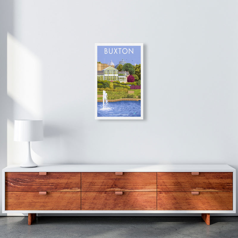 Buxton Derbyshire Travel Art Print by Stephen Millership A3 Canvas