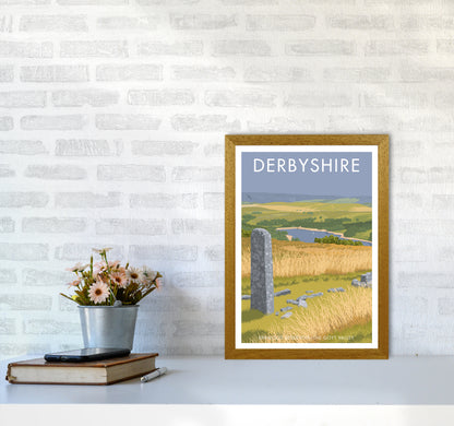 Derbyshire Errwood Travel Art Print By Stephen Millership A3 Print Only
