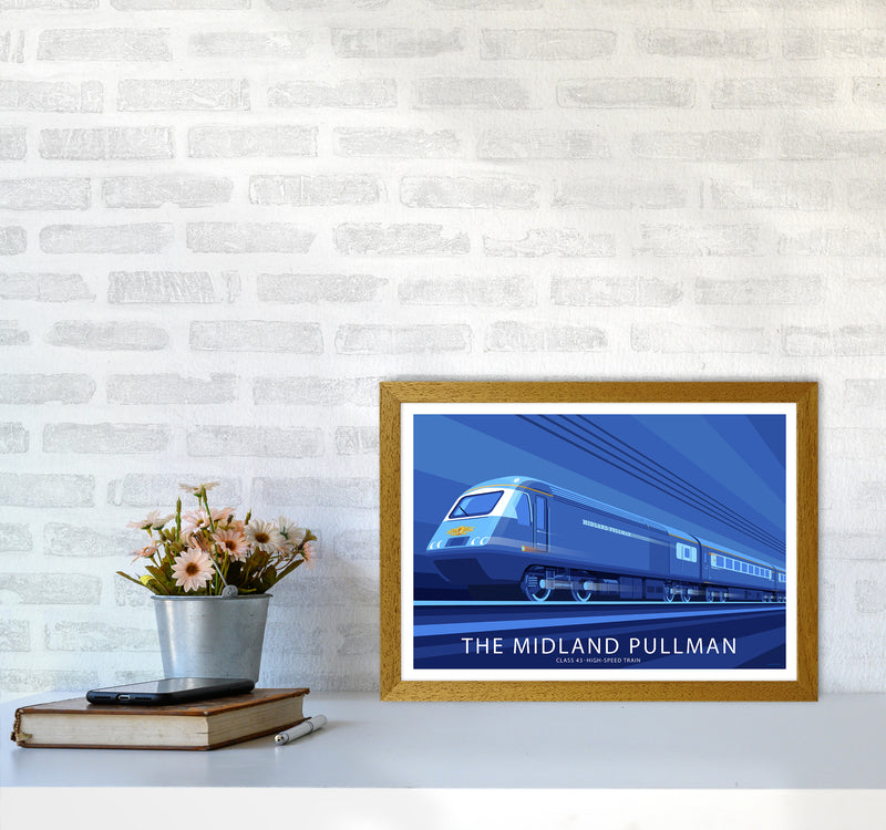 Hst Pulman Travel Art Print By Stephen Millership A3 Print Only