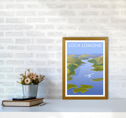 Scotland Loch Lomond Travel Art Print By Stephen Millership A3 Print Only