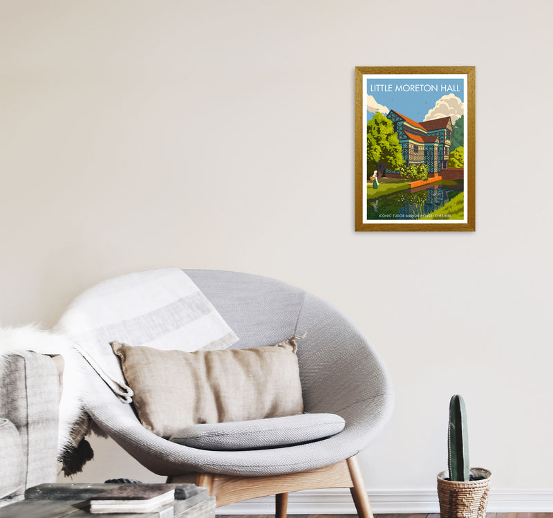 Little Moreton Hall by Stephen Millership A3 Print Only