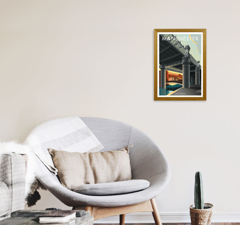 Manchester by Stephen Millership A3 Print Only