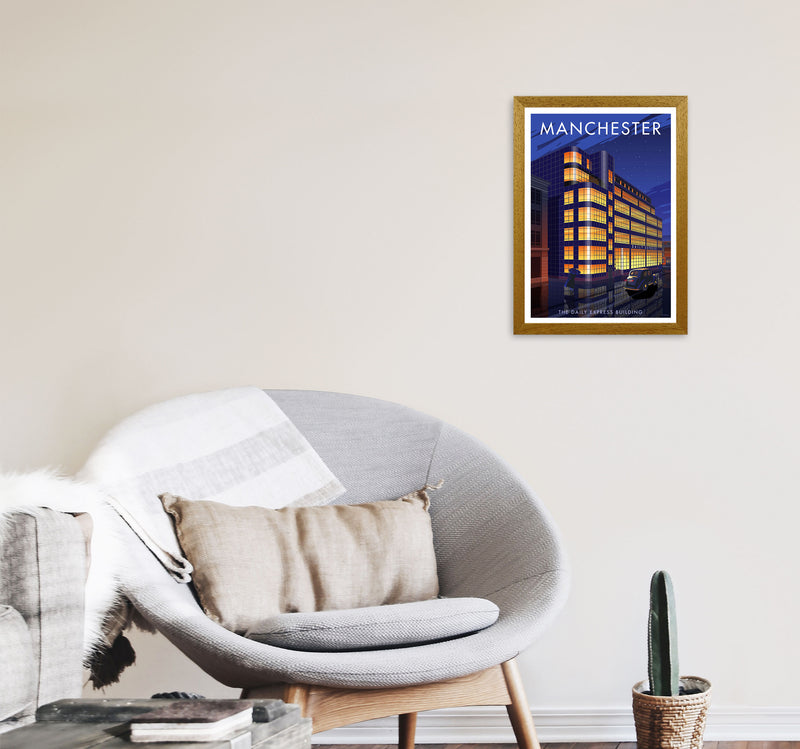 Manchester by Stephen Millership A3 Print Only