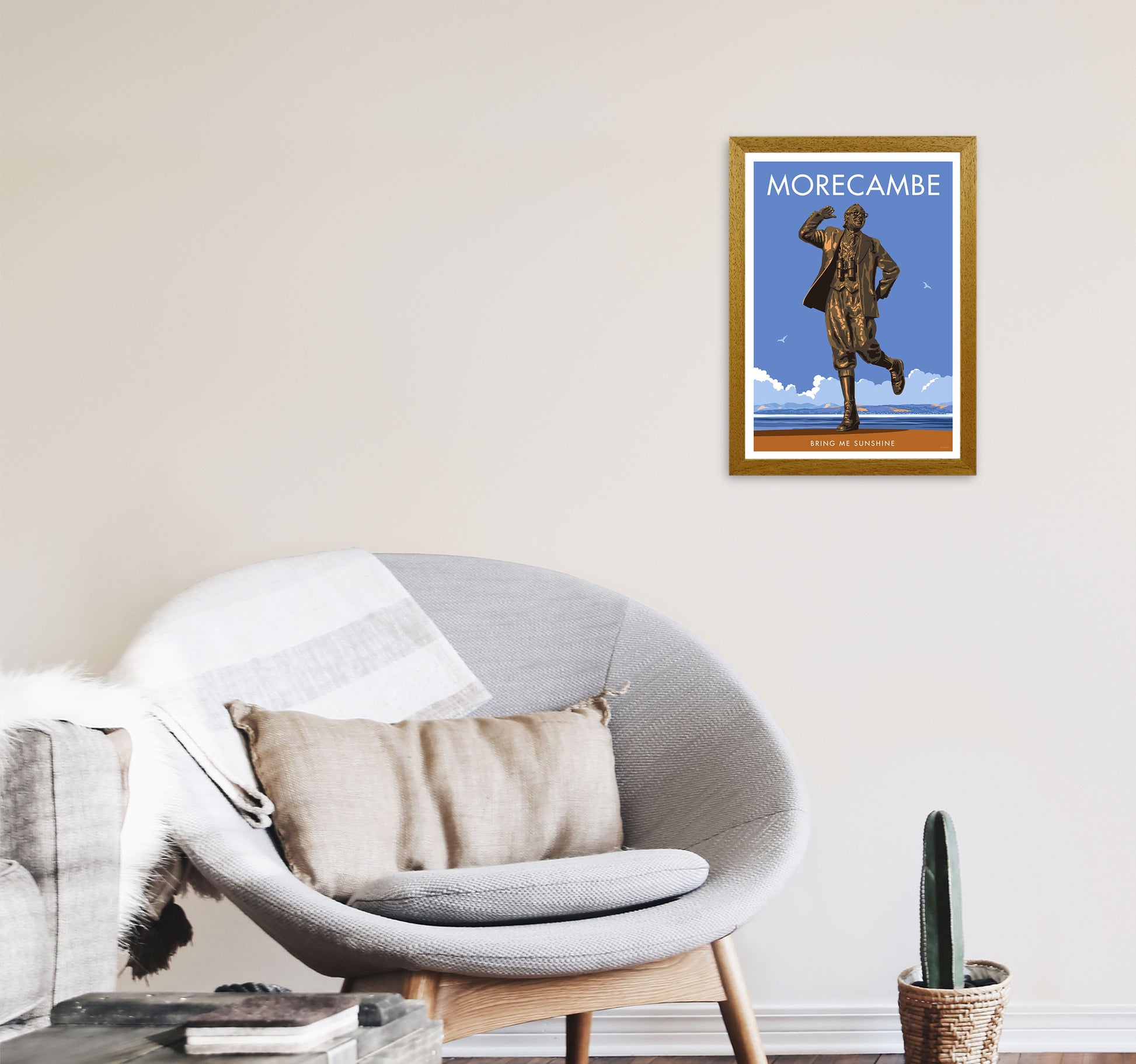 Morecambe by Stephen Millership A3 Print Only