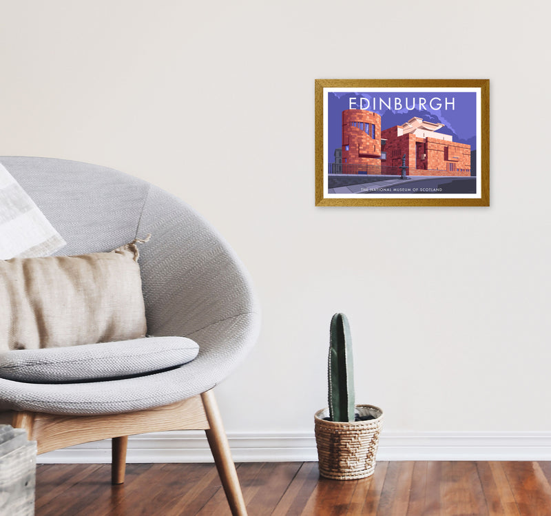 Edinburgh by Stephen Millership A3 Print Only