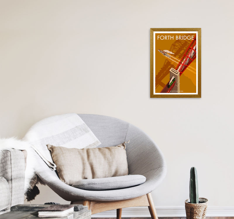 Forth Bridge by Stephen Millership A3 Print Only