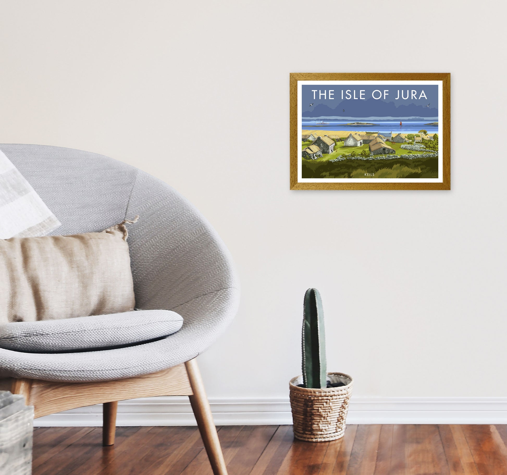 The Isle Of Jura by Stephen Millership A3 Print Only