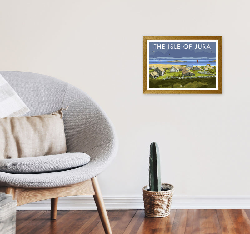 The Isle Of Jura by Stephen Millership A3 Print Only