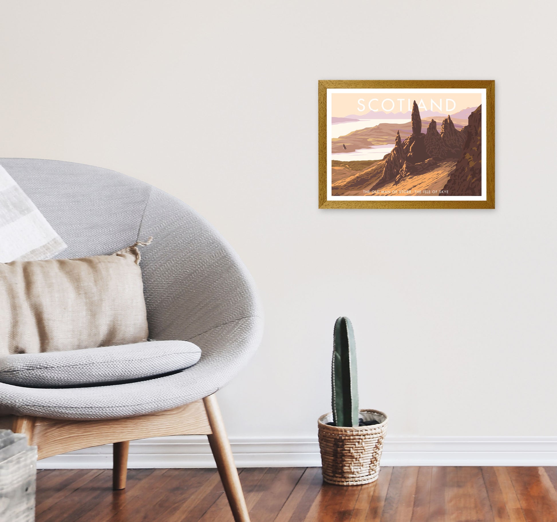 Scotland by Stephen Millership A3 Print Only