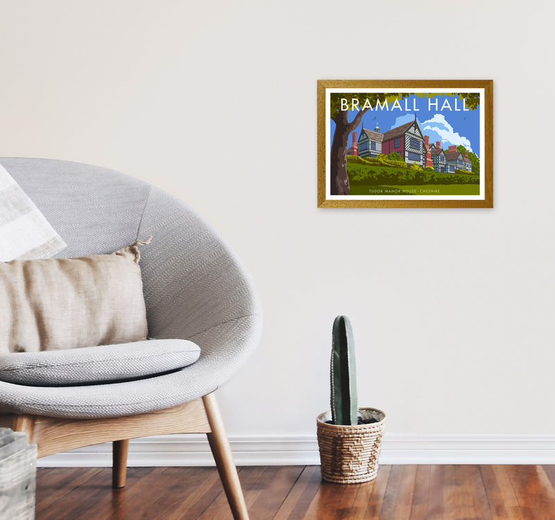 Bramall Hall by Stephen Millership A3 Print Only