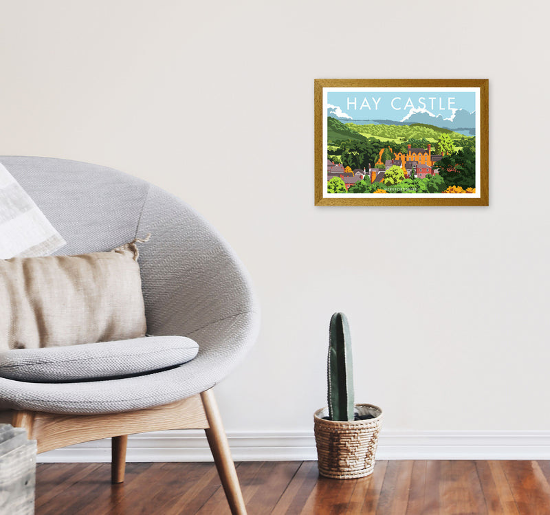 Hay Castle by Stephen Millership A3 Print Only