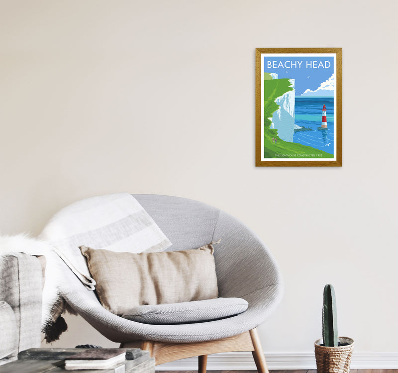Beachy Head by Stephen Millership A3 Print Only