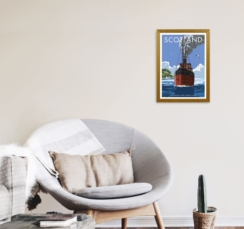 Scotland Art Print by Stephen Millership A3 Print Only