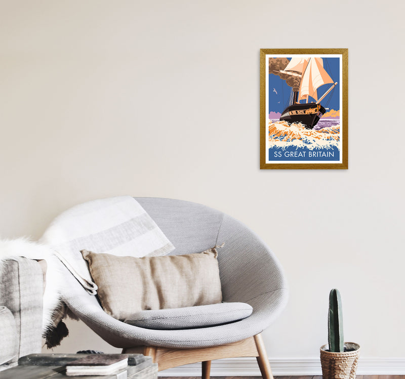 SS Great Britain Art Print by Stephen Millership A3 Print Only