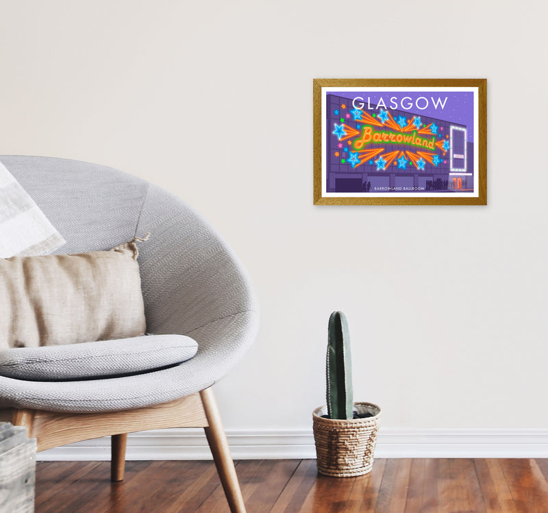 Barrowland Ballroom Glasgow Art Print by Stephen Millership A3 Print Only