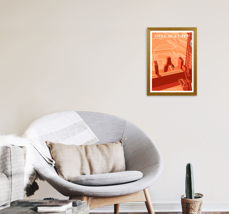Manchester Art Print by Stephen Millership A3 Print Only