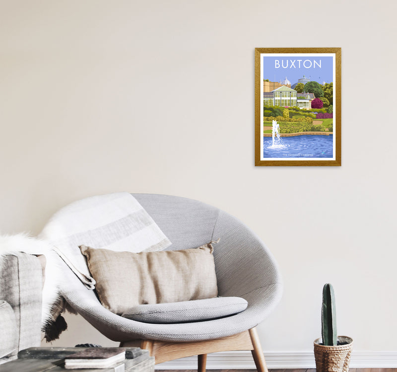 Buxton Derbyshire Travel Art Print by Stephen Millership A3 Print Only