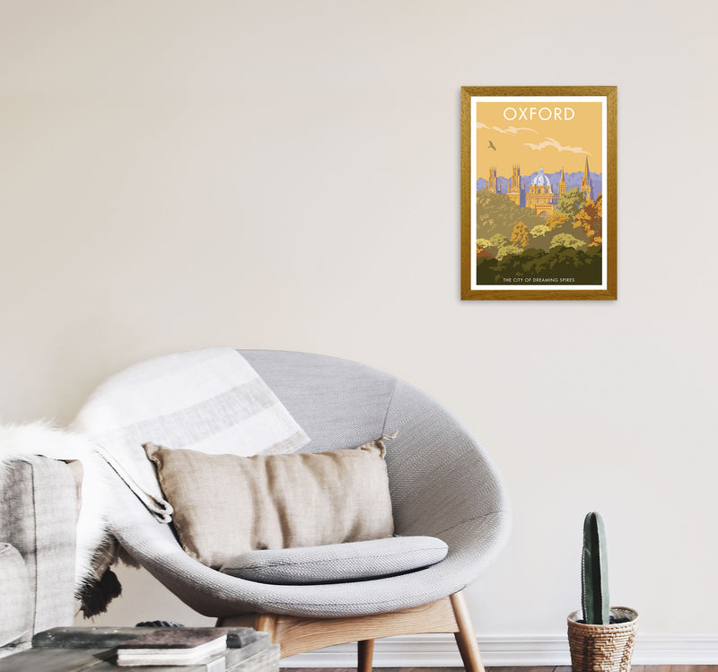Oxford Travel Art Print by Stephen Millership A3 Print Only