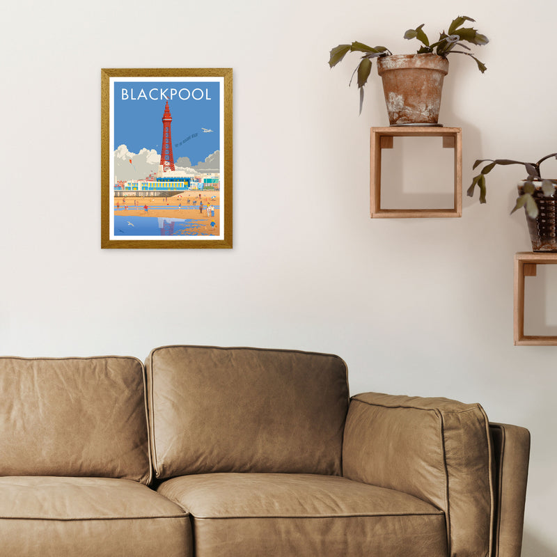 Blackpool 3 Art Print by Stephen Millership A3 Print Only