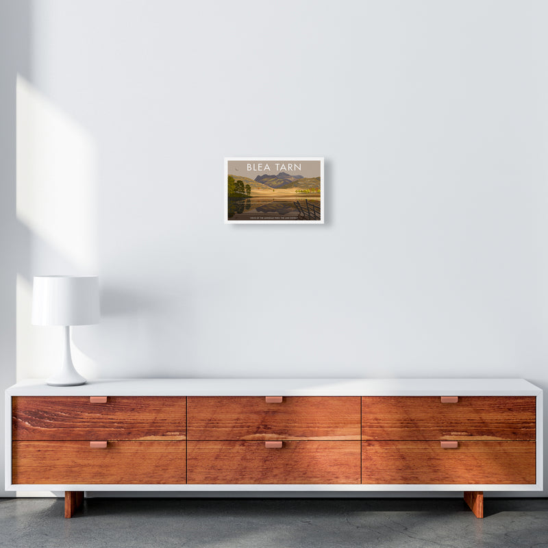 The Lakes Blea Tarn Travel Art Print By Stephen Millership A4 Canvas