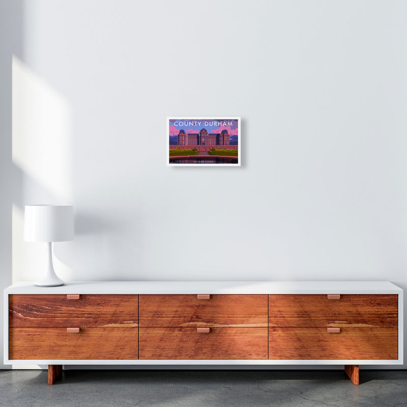 County Durham by Stephen Millership A4 Canvas