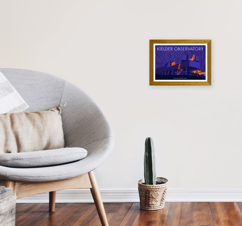 Kielder Observatory by Stephen Millership A4 Print Only