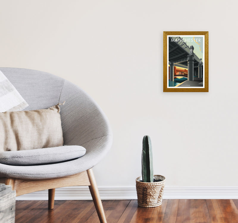 Manchester by Stephen Millership A4 Print Only