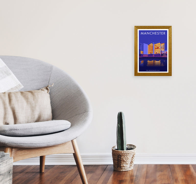 Manchester by Stephen Millership A4 Print Only