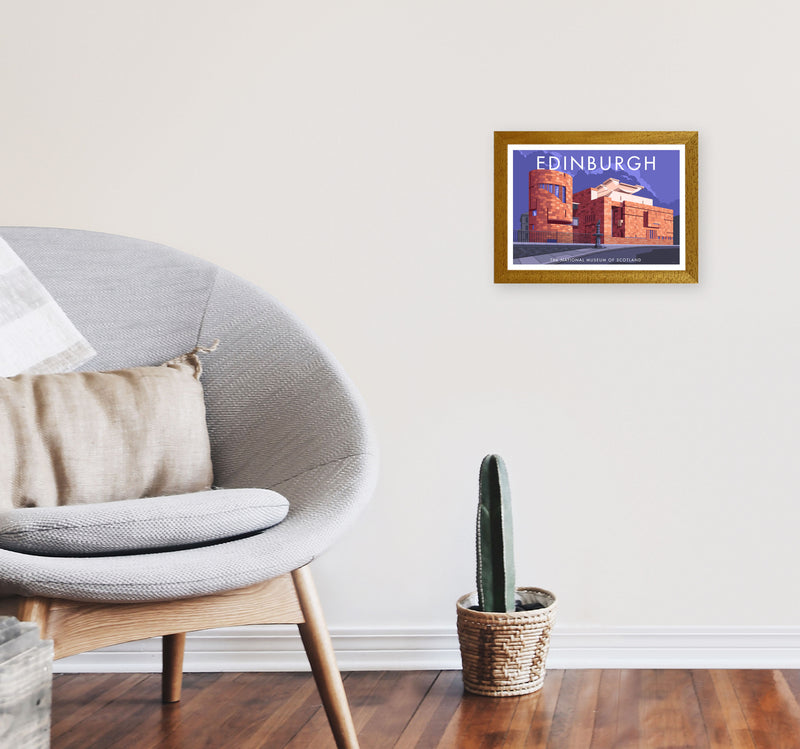 Edinburgh by Stephen Millership A4 Print Only
