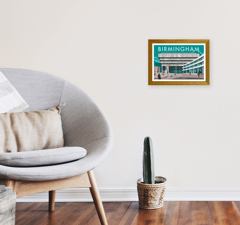Birmingham by Stephen Millership A4 Print Only