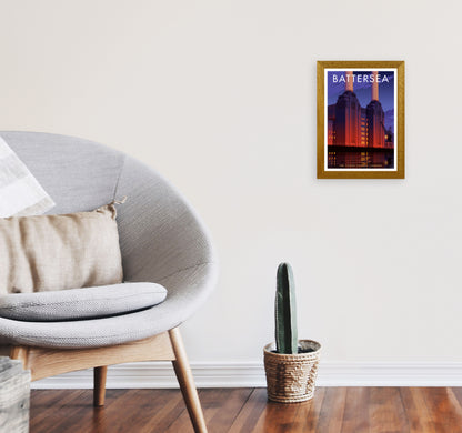 Battersea by Stephen Millership A4 Print Only
