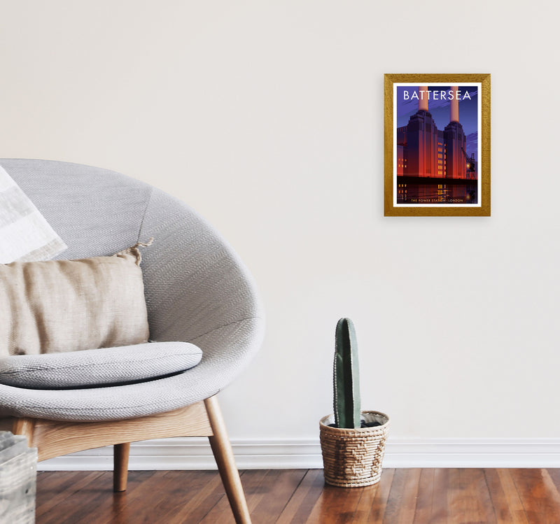 Battersea by Stephen Millership A4 Print Only