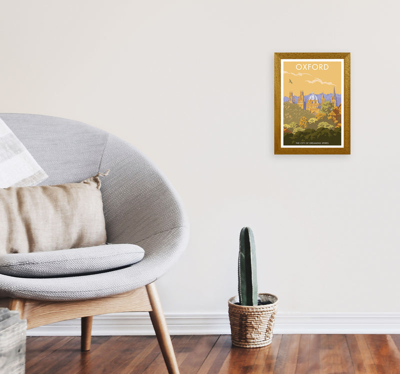 Oxford Travel Art Print by Stephen Millership A4 Print Only