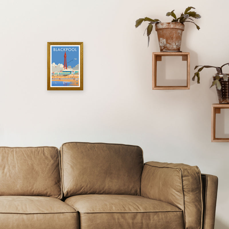 Blackpool 3 Art Print by Stephen Millership A4 Print Only
