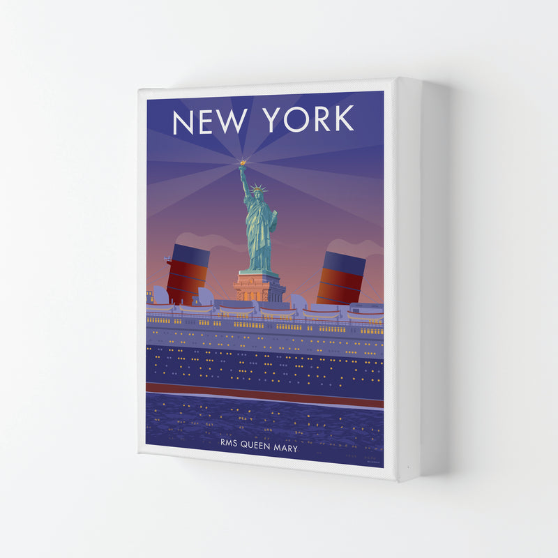 New York Travel Art Print By Stephen Millership Canvas
