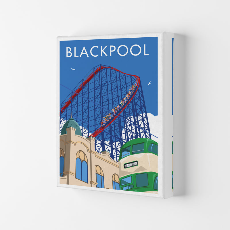 Blackpool by Stephen Millership Canvas