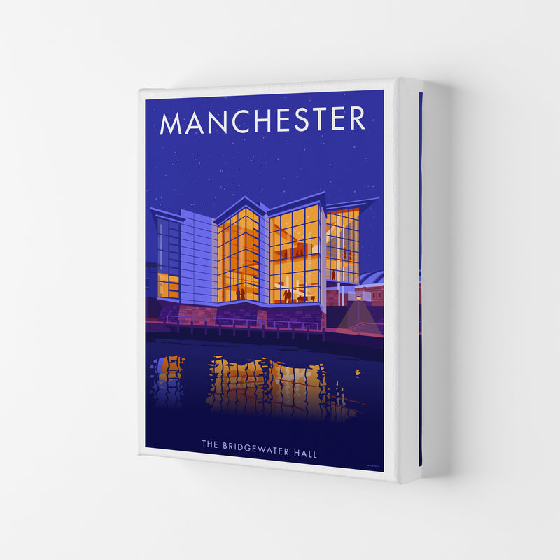 Manchester by Stephen Millership Canvas