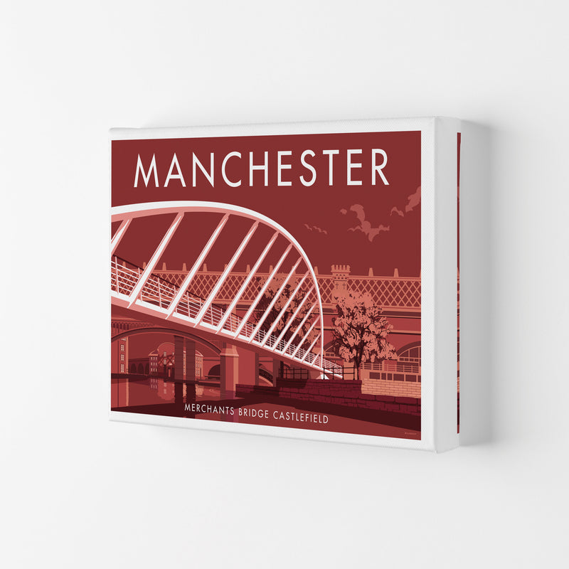 Manchester by Stephen Millership Canvas