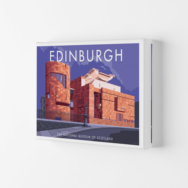 Edinburgh by Stephen Millership Canvas