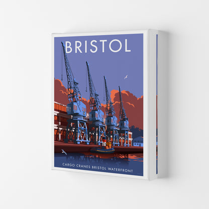Bristol Waterfront Art Print by Stephen Millership Canvas