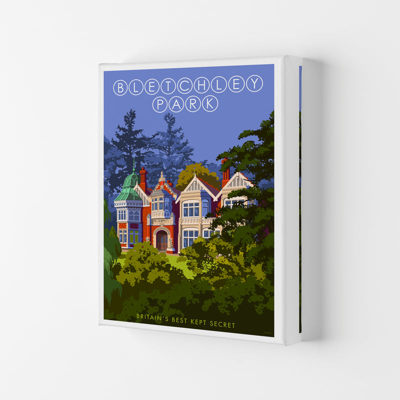 Bletchley Park Art Print by Stephen Millership Canvas
