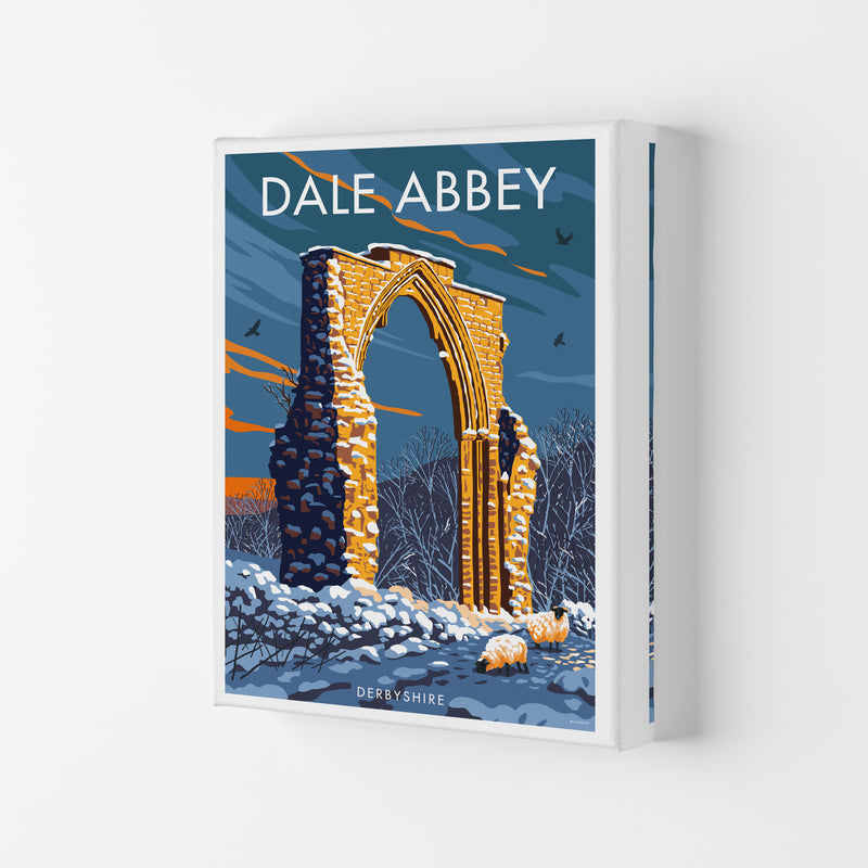 Dale Abbey Derbyshire Art Print by Stephen Millership Canvas