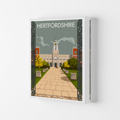 Hatfield House Hertfordshire Art Print by Stephen Millership Canvas