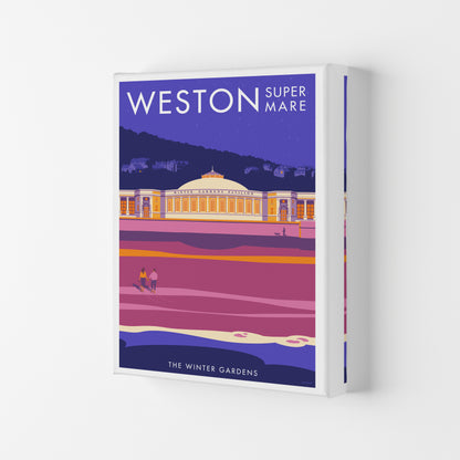Weston-super-mare Art Print by Stephen Millership Canvas