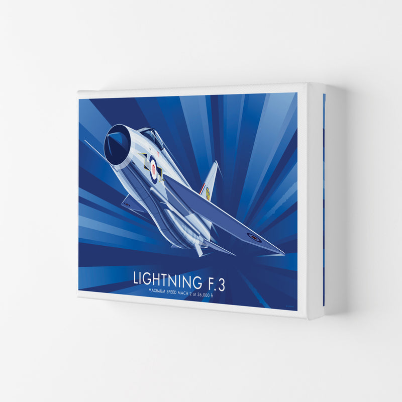 Lightning F.3 Art Print by Stephen Millership, Framed Transport Poster Canvas