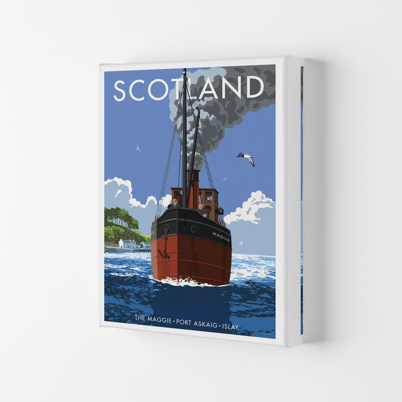 Scotland Art Print by Stephen Millership Canvas