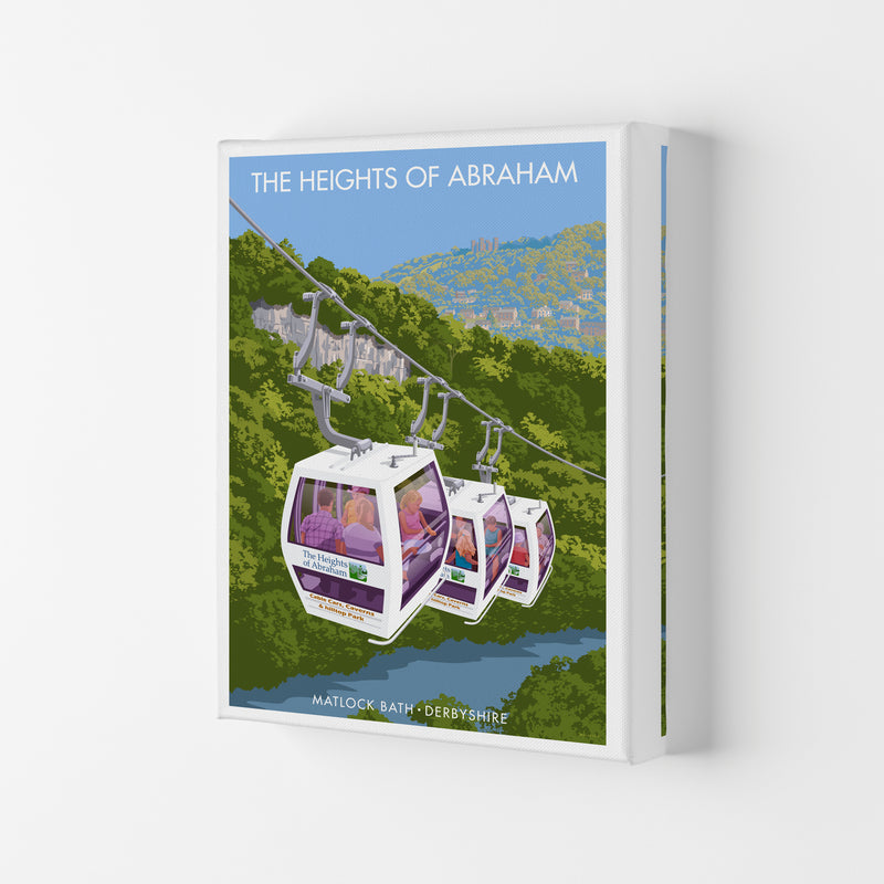 The Heights Of Abraham Art Print by Stephen Millership Canvas