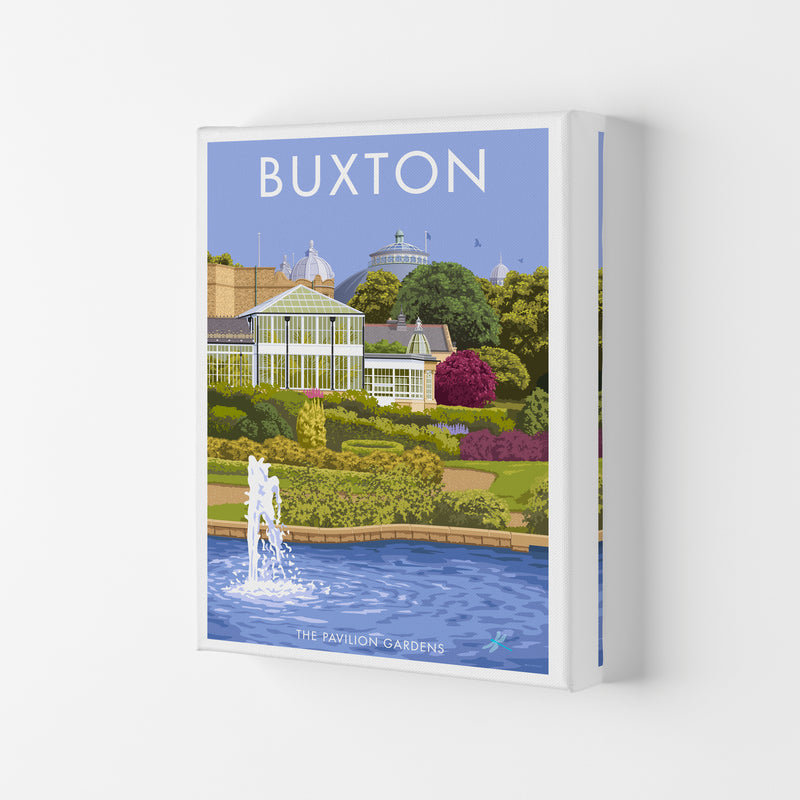 Buxton Derbyshire Travel Art Print by Stephen Millership Canvas