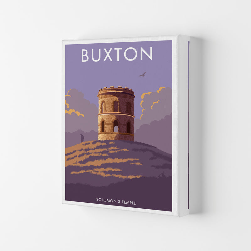 Buxton Solomon's Temple Derbyshire Travel Art Print by Stephen Millership Canvas